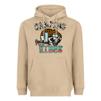 Mushroom camping vibes Heavyweight Hoodie - CowhideDigitalArt