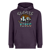 Plum camping vibes Heavyweight Hoodie - CowhideDigitalArt