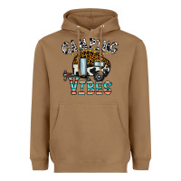 Toasted Coconut camping vibes Heavyweight Hoodie - CowhideDigitalArt