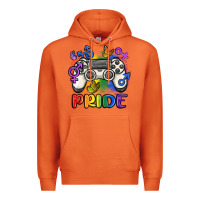 Carrot gaymer pride Premium Hoodie - MaliasSmallBusiness