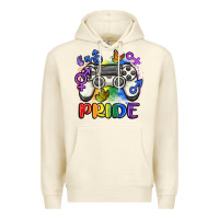 Sandshell gaymer pride Premium Hoodie - MaliasSmallBusiness