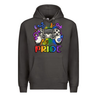 Smoke gaymer pride Premium Hoodie - MaliasSmallBusiness