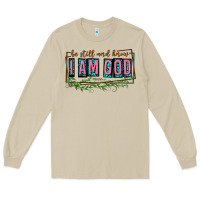 Mushroom be still and know that i am god Long Sleeve Tee - texasbilliewilder