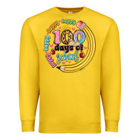 Lemon happy 100 days of school Premium Sweatshirt - Artiststas