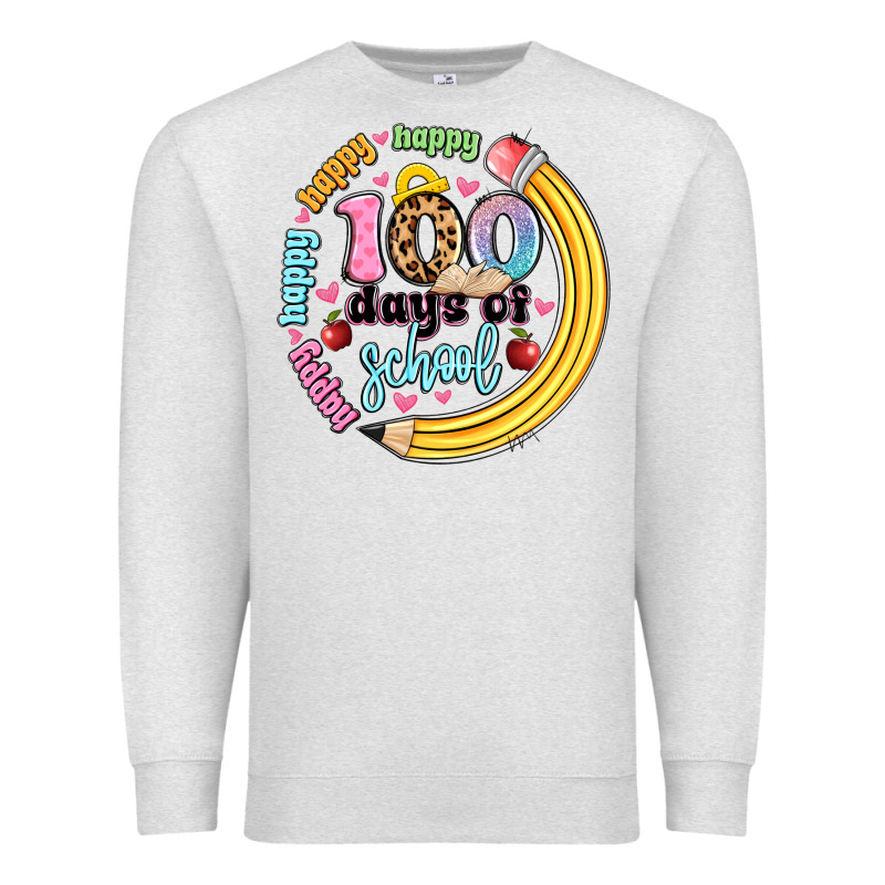 Happy 100 Days Of School Premium Sweatshirt by Artiststas | Teevron