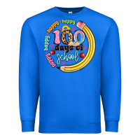 True Royal happy 100 days of school Premium Sweatshirt - Artiststas