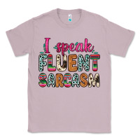 Lilac i speak fluent sarcasm Classic Tee - Zillion Design Studio