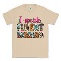 Mushroom i speak fluent sarcasm Classic Tee - Zillion Design Studio