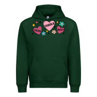 Forest Green tacos tequila anxiety Urban Hoodie - MaliasSmallBusiness