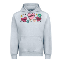Heather Grey tacos tequila anxiety Urban Hoodie - MaliasSmallBusiness