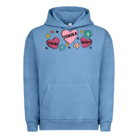 Pigment Pebble Blue tacos tequila anxiety Urban Hoodie - MaliasSmallBusiness