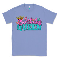 Colony Blue birthday queen Classic Tee - BundleAndBundleShop