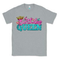 Heather Grey birthday queen Classic Tee - BundleAndBundleShop