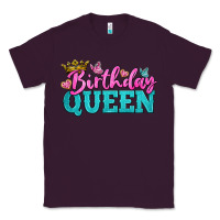 Plum birthday queen Classic Tee - BundleAndBundleShop