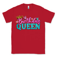 Red birthday queen Classic Tee - BundleAndBundleShop