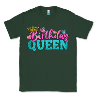 Sports Green birthday queen Classic Tee - BundleAndBundleShop