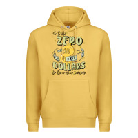 Antique Gold it costs zero dollars to be a nice person Premium Hoodie - MaliasSmallBusiness