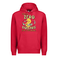 Cardinal it costs zero dollars to be a nice person Premium Hoodie - MaliasSmallBusiness