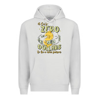 Dove Grey it costs zero dollars to be a nice person Premium Hoodie - MaliasSmallBusiness
