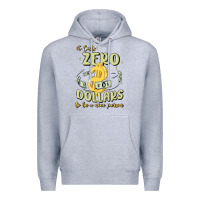 Heather Grey it costs zero dollars to be a nice person Premium Hoodie - MaliasSmallBusiness