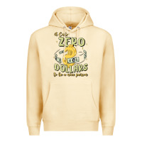 Pina Colada it costs zero dollars to be a nice person Premium Hoodie - MaliasSmallBusiness