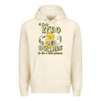 Sandshell it costs zero dollars to be a nice person Premium Hoodie - MaliasSmallBusiness
