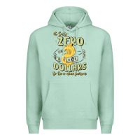 Seafoam it costs zero dollars to be a nice person Premium Hoodie - MaliasSmallBusiness