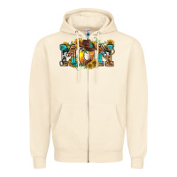Sandshell western mom Zipper Hoodie - texasbilliewilder