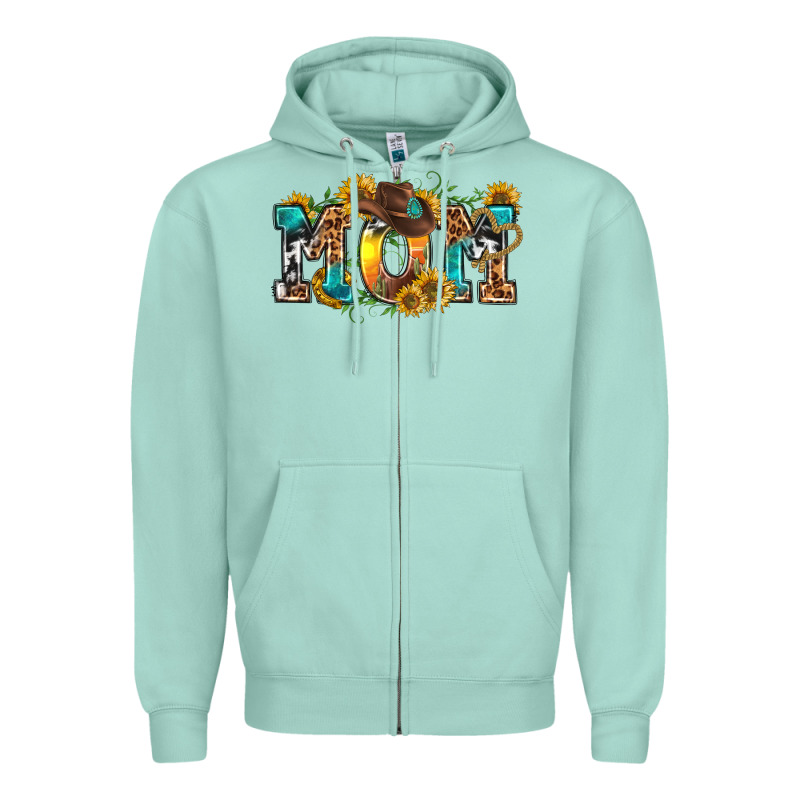 Western Mom Zipper Hoodie by texasbilliewilder | Teevron