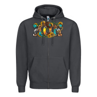 Smoke western mom Zipper Hoodie - texasbilliewilder