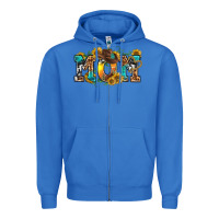 True Royal western mom Zipper Hoodie - texasbilliewilder