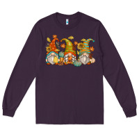 Plum fall gnomes Long Sleeve Tee - Zillion Design Studio