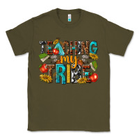 Army Green teaching my Classic Tee - texasbilliewilder