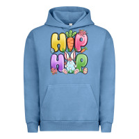 Pigment Pebble Blue easter hip hop Urban Hoodie - MaliasSmallBusiness