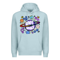 Blue Mist safe space Premium Hoodie - MaliasSmallBusiness