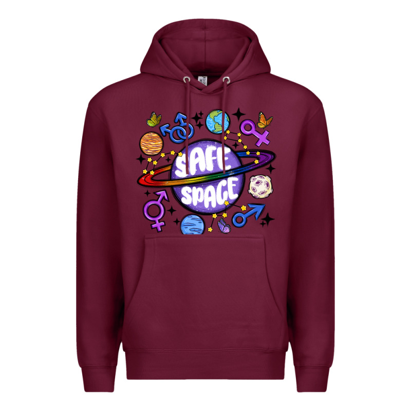 Safe Space Premium Hoodie by MaliasSmallBusiness | Teevron