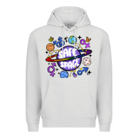 Dove Grey safe space Premium Hoodie - MaliasSmallBusiness