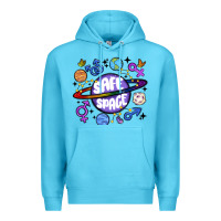 Ocean Blue safe space Premium Hoodie - MaliasSmallBusiness