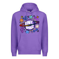 Purple safe space Premium Hoodie - MaliasSmallBusiness