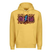 Antique Gold Leopard Mama Lightning Premium Hoodie - RanaPortraitStore