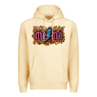 Pina Colada Leopard Mama Lightning Premium Hoodie - RanaPortraitStore