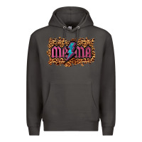 Smoke Leopard Mama Lightning Premium Hoodie - RanaPortraitStore