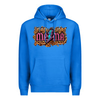 True Royal Leopard Mama Lightning Premium Hoodie - RanaPortraitStore