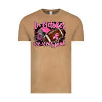 Vintage Camel in october we wear pink with football Vintage Tee - BarkalooDesign