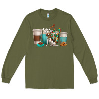 Army Green beagle dog coffee cups Long Sleeve Tee - texasbilliewilder