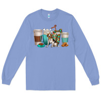 Colony Blue beagle dog coffee cups Long Sleeve Tee - texasbilliewilder