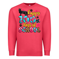 Cardinal happy 100th days of school cat Premium Sweatshirt - Artiststas