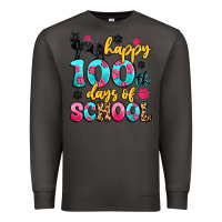 Smoke happy 100th days of school cat Premium Sweatshirt - Artiststas