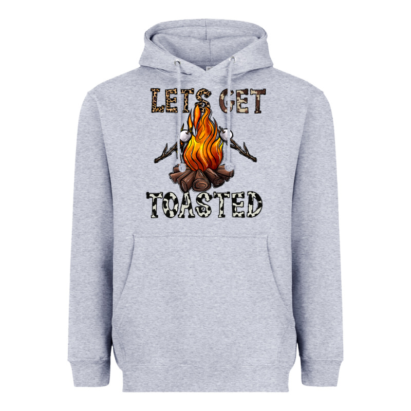 Lets Get Toasted Heavyweight Hoodie by CowhideDigitalArt | Teevron