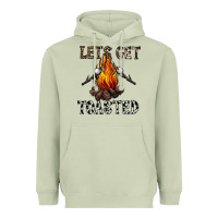 Matcha lets get toasted Heavyweight Hoodie - CowhideDigitalArt